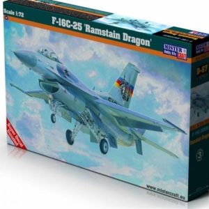 1/72 F-16C-30 (Ramstain Dragon) Savaş Uçağı Maketi, Mister Craft D067