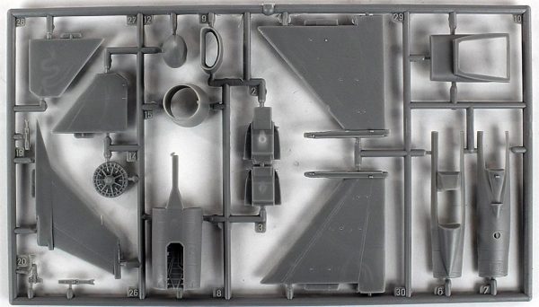1/72 F-16D-30 (Spadahlem A.B.) Savaş Uçağı Maketi, Mister Craft D082 - Görsel 3