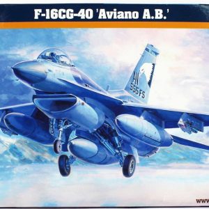 1/72 F-16C-40 (Aviano A.B.) Savaş Savaş Uçağı Maketi, Mister Craft D090