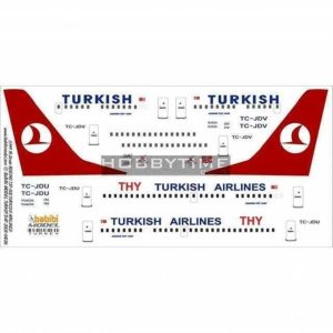 1/144 Thy Boeing 737-500 Dekal Çıkartma, Babibi DAT01026