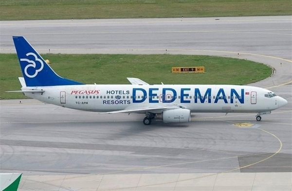 1/144 Pegasus Boeing 737-800 Dedeman Dekal Çıkartma, Babibi DAT01045