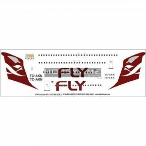 1/144 Fly Air MD-83 Şema-2 Dekal Çıkartma, Babibi DAT01063