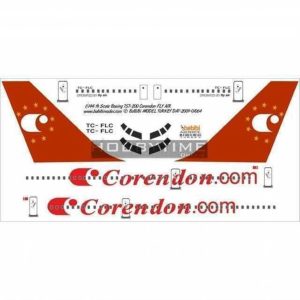 1/144 Corendon Boeing 757-200 Dekal Çıkartma, Babibi DAT01064