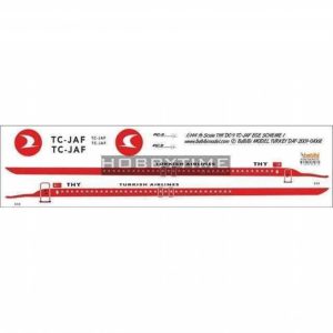 1/144 Thy DC-9 TC-JAF Ege Şema-1 Dekal Çıkartma, Babibi DAT01068