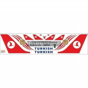 1/144 Thy Airbus A340 2002 Basketball Wc Dekal Çıkartma, Babibi DAT01070