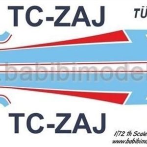 1/72 Thk Antonov AN-2 TC-ZAJ Dekal Çıkartma, Babibi DAT01086