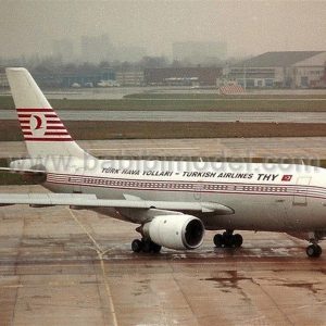 1/200 Thy Airbus A310 Retro Şema Dekal Çıkartma, Babibi DAT01149