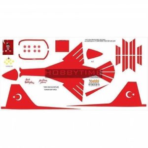 1/48 Türk Yıldızları 2009-1 Dekal Çıkartma, Babibi DBT01049