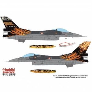 1/48 F-16C Tigermeet 2010 Dekal Çıkartma, Babibi DBT01192
