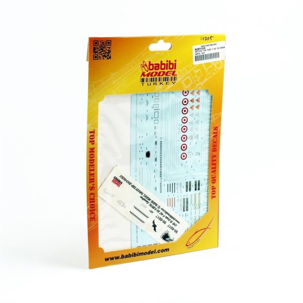 1/48 Turaf F-16C 161.Yarasa & Kartal Filo Dekal Çıkartma, Babibi DBT01205 - Görsel 3