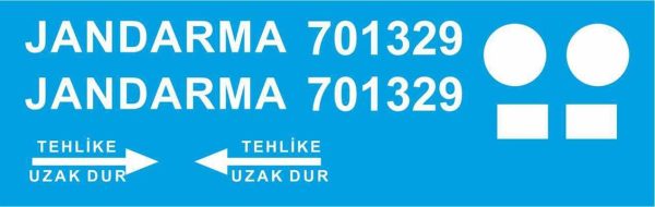 1/144 S-70 Jandarma 701329 Dekal Çıkartma, Babibi DBT01233 - Görsel 2