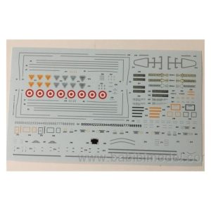 1/48 F-16D Kurt Filo Özel Şema Dekal Çıkartma, Babibi DBT01259