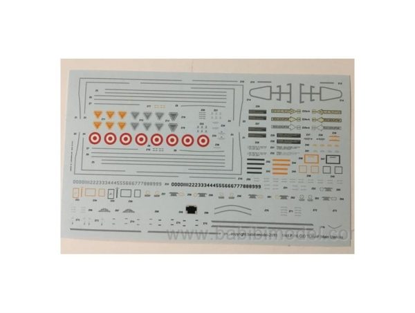 1/48 F-16D Kurt Filo Özel Şema Dekal Çıkartma, Babibi DBT01259