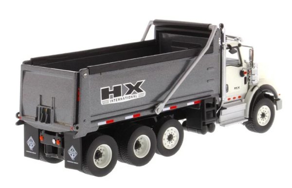 1/50 International HX620 Damperli Kamyon Beyaz-Gri Metalik Diecast, Diecast Masters 71013 - Görsel 2