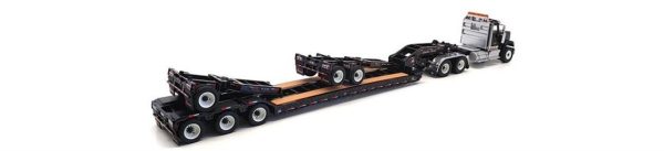 1/50 International HX520 Tandem Çekici ve XL 120 Treyler Siyah Diecast, Diecast Masters 71017 - Görsel 3
