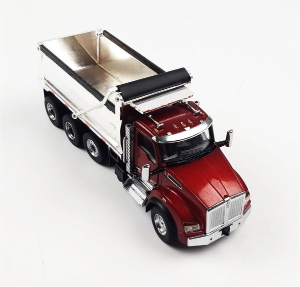 1/50 Kenworth T880 SBFA Damperli Kamyon Kırmızı Diecast, Diecast Masters 71059 - Görsel 2