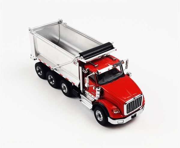 1/50 International HX620 SB OX Damperli Kamyon Kırmızı Diecast, Diecast Masters 71076 - Görsel 2