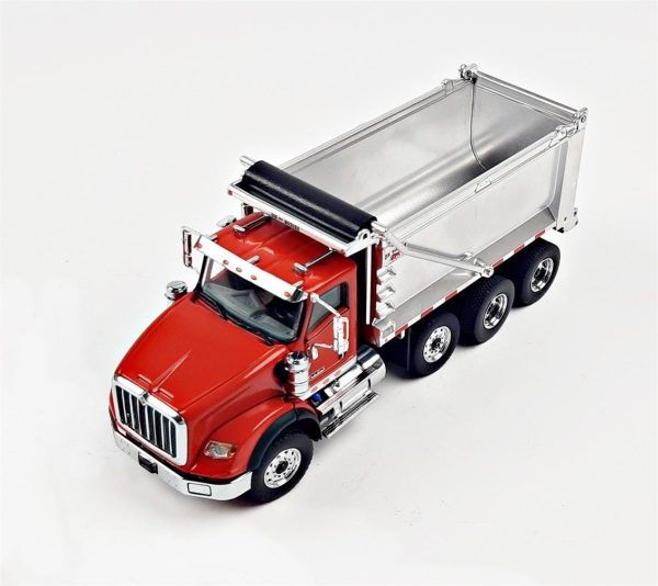 1/50 International HX620 SB OX Damperli Kamyon Kırmızı Diecast, Diecast Masters 71076