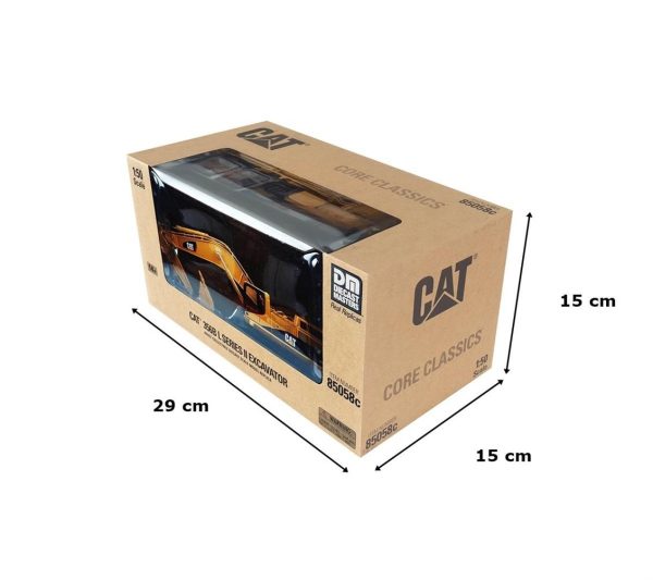 1/50 Cat 365B L Series-II Ekskavatör Diecast İş Makinası, Diecast Masters 85058 - Görsel 5