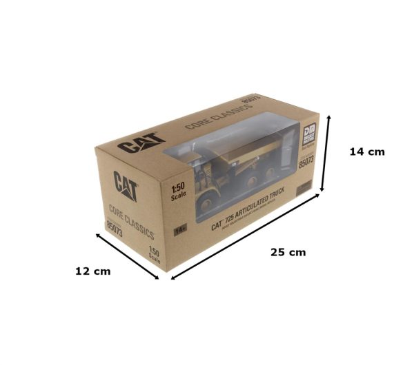 1/50 Cat 725 Belden Kırmalı Kamyon Diecast İş Makinası, Diecast Masters 85073 - Görsel 5