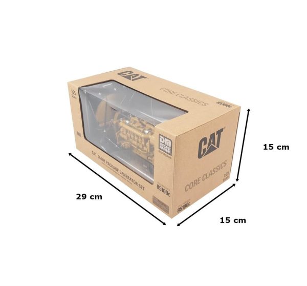 1/25 Cat 3516B Jeneratör Grubu Diecast İş Makinası, Diecast Masters 85100 - Görsel 5