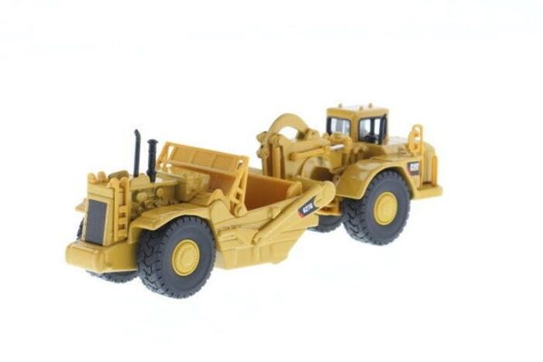 1/87 Cat 627G Tekerlekli Sıyırıcı Diecast İş Makinası, Diecast Masters 85134 - Görsel 3