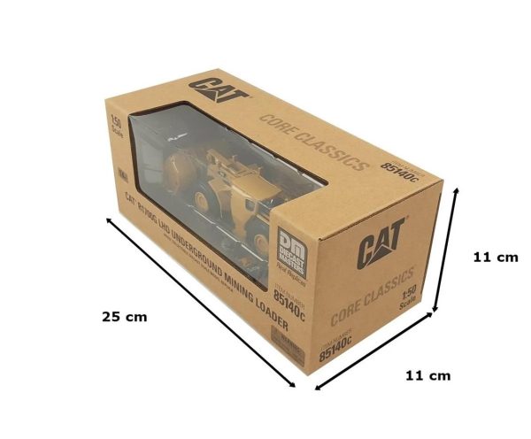 1/50 Cat R1700 LHD Yeraltı Maden Loderi Diecast İş Makinası, Diecast Masters 85140 - Görsel 5