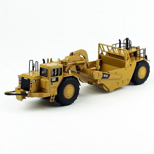 1/50 Cat 657G Sıyırıcı Diecast İş Makinası, Diecast Masters 85175 - Görsel 2