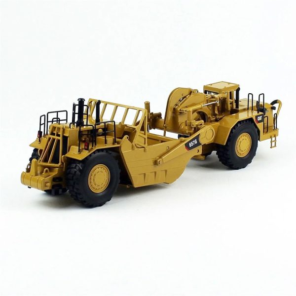 1/50 Cat 657G Sıyırıcı Diecast İş Makinası, Diecast Masters 85175 - Görsel 4