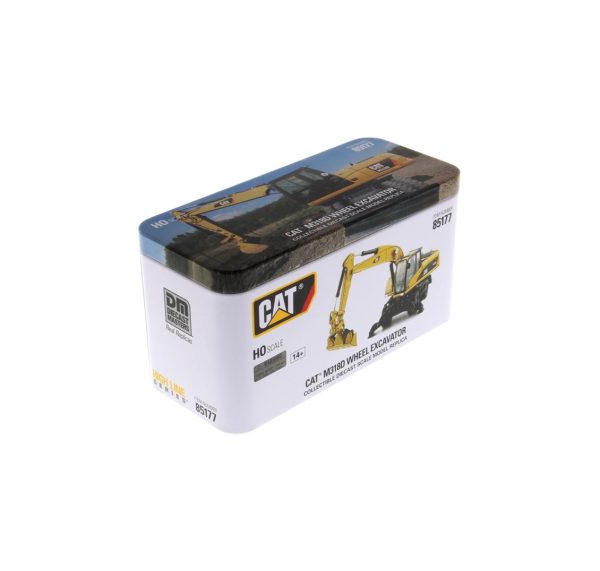 1/87 Cat M318D Tekerlekli Ekskavatör Diecast İş Makinası, Diecast Masters 85177 - Görsel 5