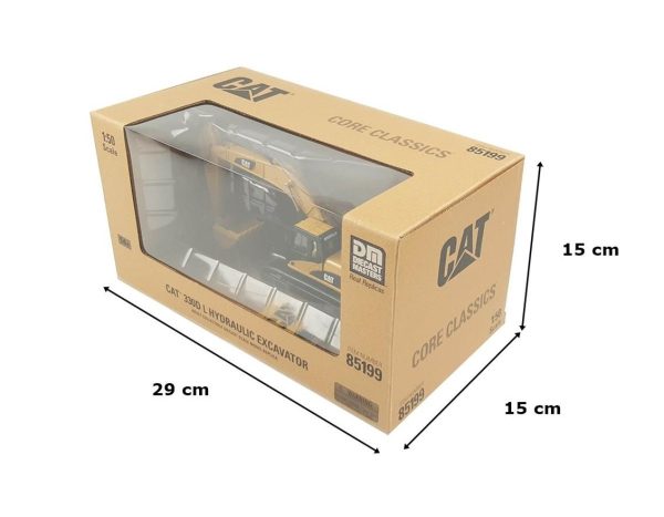 1/50 Cat 330D L Ekskavatör Diecast İş Makinası, Diecast Masters 85199 - Görsel 5