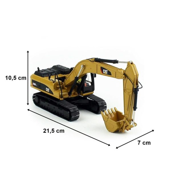 1/50 Cat 336D L Exkavatör Diecast İş Makinası, Diecast Masters 85241 - Görsel 5