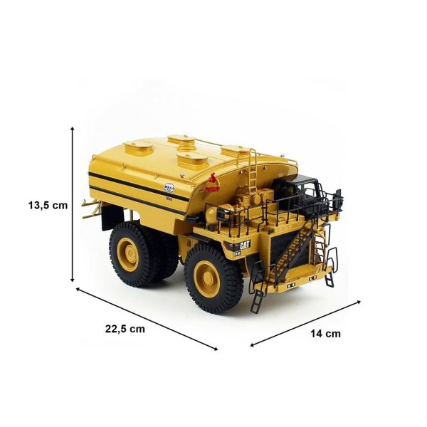 1/50 Cat MEGA MWT30 Su Tanklı Maden Kamyonu Diecast İş Makinası, Diecast Masters 85276 - Görsel 5