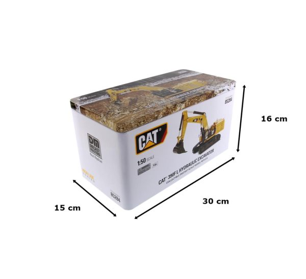 1/50 Cat 390FL Ekskavatör Diecast İş Makinası, Diecast Masters 85284 - Görsel 5