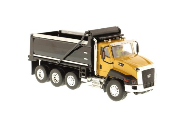 1/50 Cat CT660 Duamperli Kamyon Yellow Diecast İş Makinası, Diecast Masters 85290 - Görsel 2