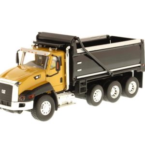 1/50 Cat CT660 Duamperli Kamyon Yellow Diecast İş Makinası, Diecast Masters 85290