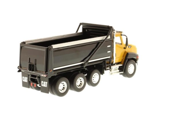 1/50 Cat CT660 Duamperli Kamyon Yellow Diecast İş Makinası, Diecast Masters 85290 - Görsel 4