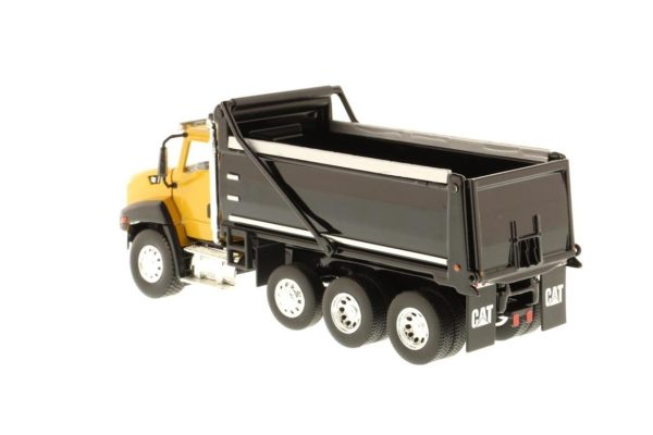 1/50 Cat CT660 Duamperli Kamyon Yellow Diecast İş Makinası, Diecast Masters 85290 - Görsel 3
