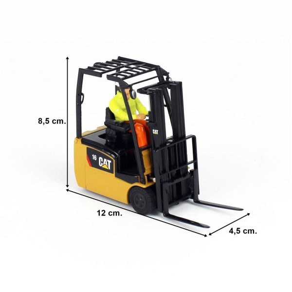 1/25 Cat EP16(C)PNY Forklift Diecast İş Makinası, Diecast Masters 85504 - Görsel 5