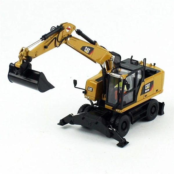 1/50 Cat M318F Tekerli Exkavatör Diecast İş Makinası, Diecast Masters 85508 - Görsel 2