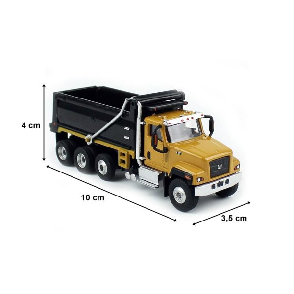 1/87 Cat CT681 Damperli Kamyon Diecast İş Makinası, Diecast Masters 85514 - Görsel 5