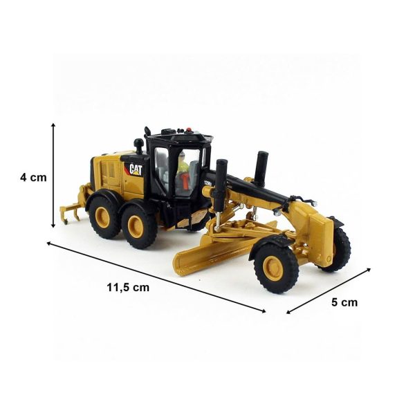 1/87 Cat 12M3 Grayder Diecast İş Makinası, Diecast Masters 85520 - Görsel 5