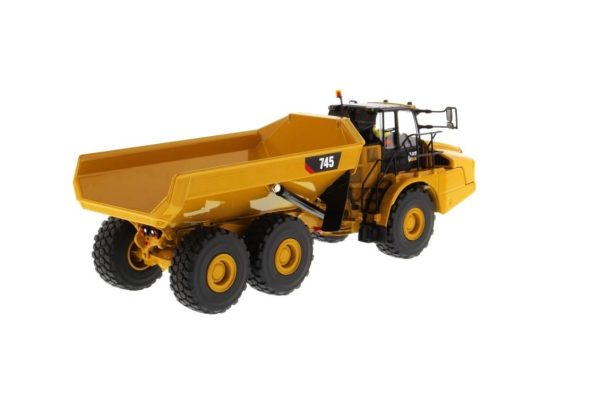 1/50 Cat 745 Belden Kırmalı Kamyon Diecast İş Makinası, Diecast Masters 85528 - Görsel 4