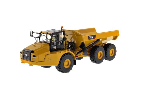 1/50 Cat 745 Belden Kırmalı Kamyon Diecast İş Makinası, Diecast Masters 85528