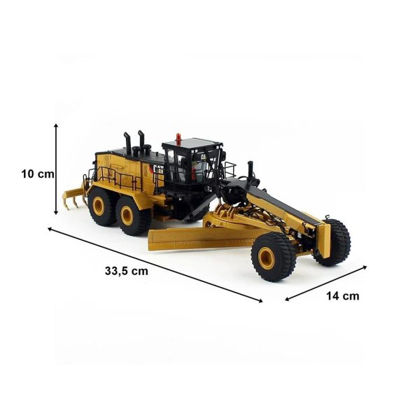 1/50 Cat 24 Grayder Diecast İş Makinası, Diecast Masters 85552 - Görsel 5