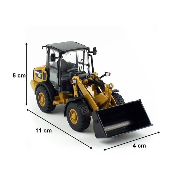 1/50 Cat 906M Compact Loder Diecast İş Makinası, Diecast Masters 85557 - Görsel 5