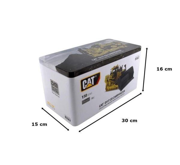 1/50 Cat D11T CD Dozer Diecast İş Makinası, Diecast Masters 85567 - Görsel 5
