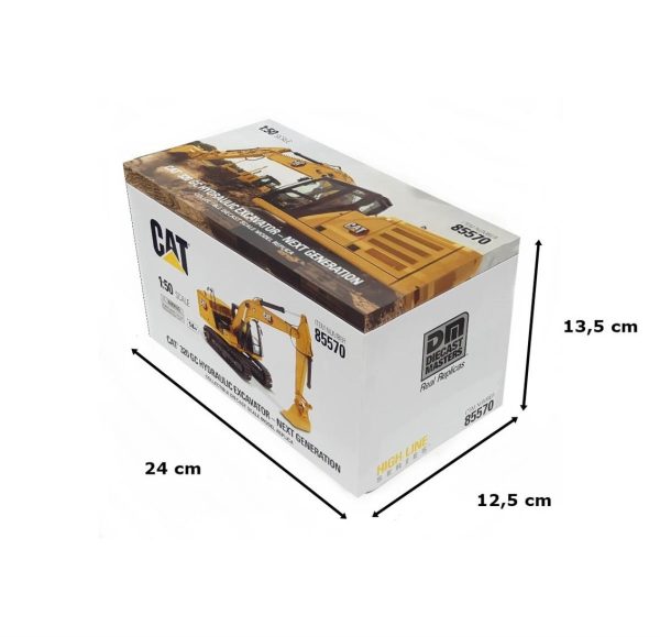 1/50 Cat 320 GC Ekskavatör Diecast İş Makinası, Diecast Masters 85570 - Görsel 5