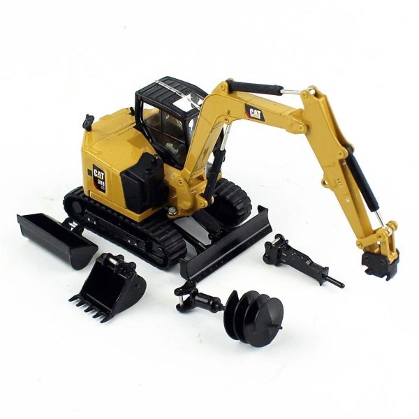 1/50 Cat 308 CR Mini Exkavatör Diecast İş Makinası, Diecast Masters 85596