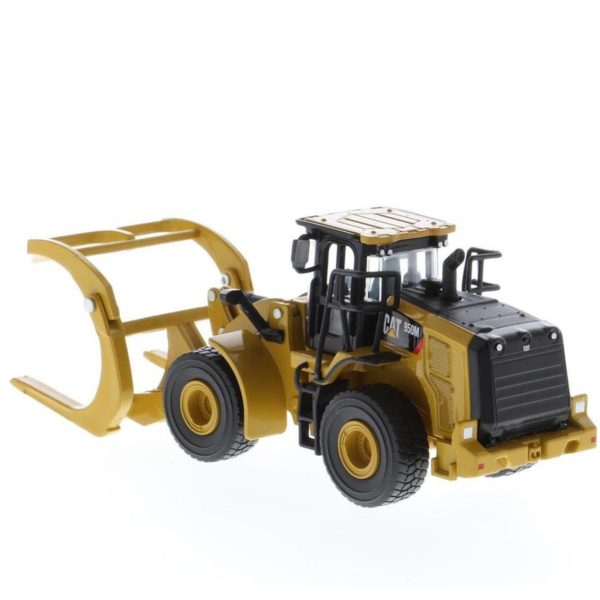 1/64 Cat 950M Kütük Taşıma Çatallı Loder Diecast İş Makinası, Diecast Masters 85635 - Görsel 3